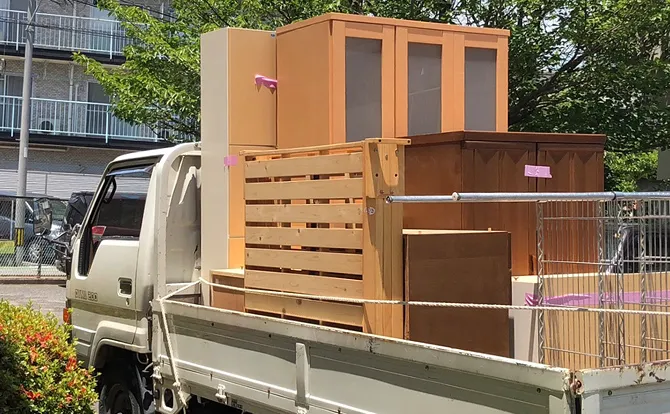 木箱　まとめ　　大量　直接引き取りのみ　埼玉県戸田市　 格安・即日OK】戸田市の不用品回収・粗大ゴミ処分業者クオーレ(旧アース)