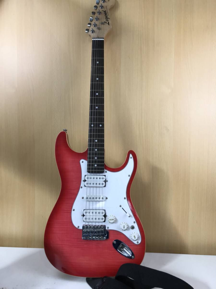 レジェンド エレキギター レッド 赤 美品 by Aria prollを買取いたしました